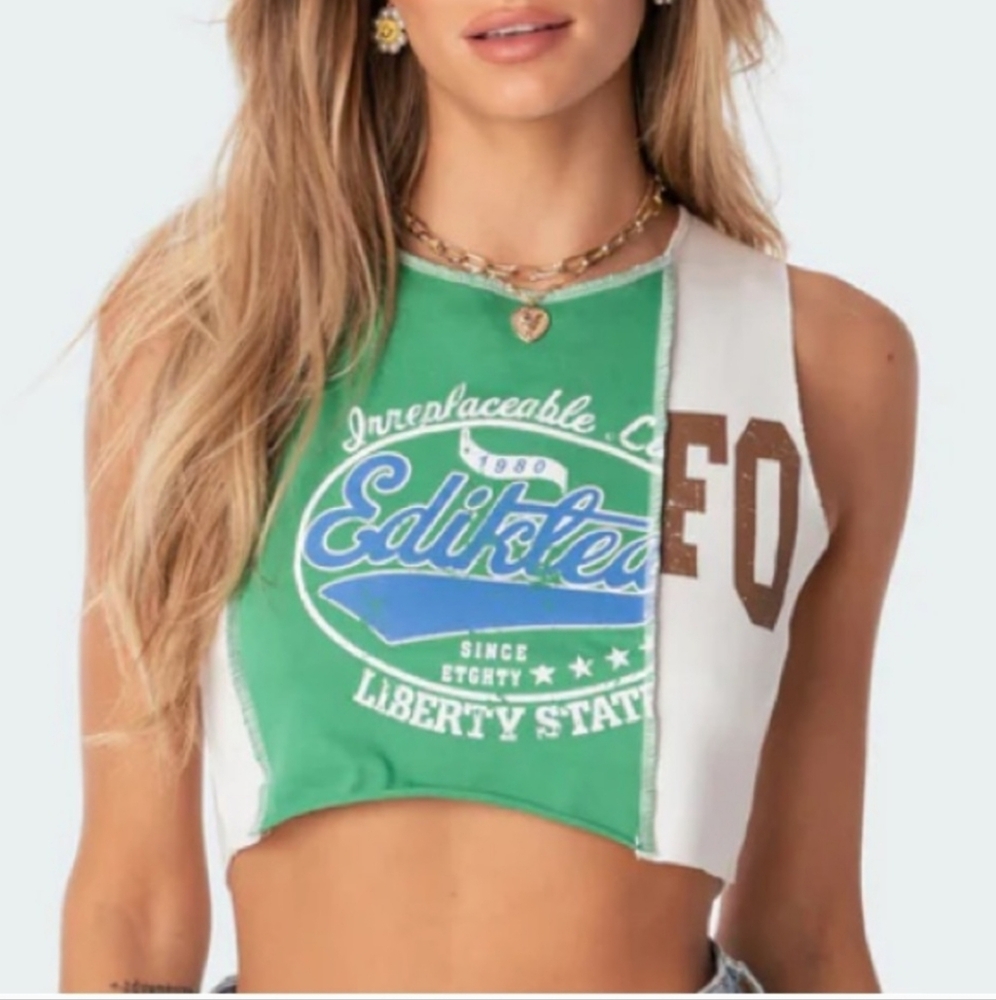 EDIKTED Crop TankTop, size XS